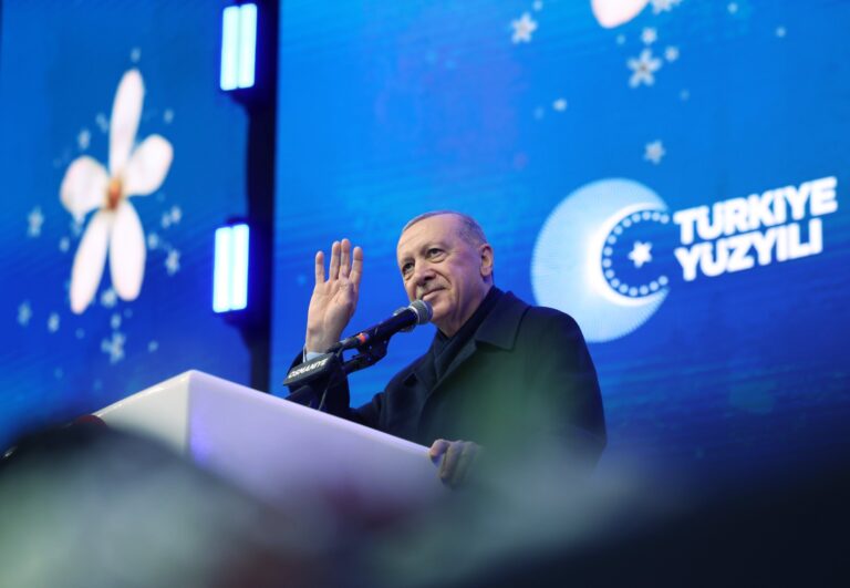 President Recep Tayyip Erdoğan: “In just three short years, we have rebuilt and revitalized our cities.”