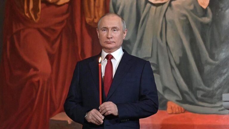 President of Russia Vladimir Putin extended Easter Greetings